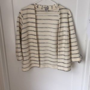 H & M striped cardigan!
